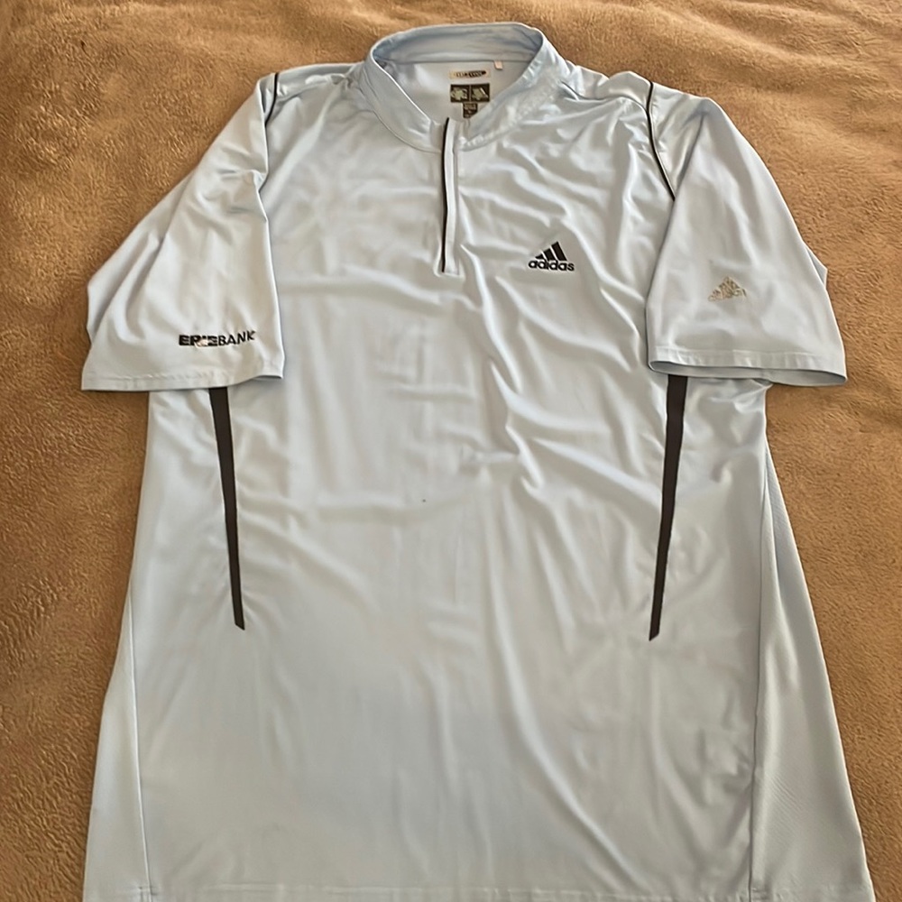 Adidas Clima Cool short sleeve 1/4 zip XL